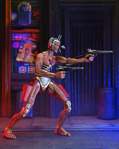 Pre-Order: Iron Maiden: Future Past World Tour - Ultimate Senjutsu Eddie & Somewhere in Time Eddie (2er-Pack) 18cm Actionfiguren NECA 2025