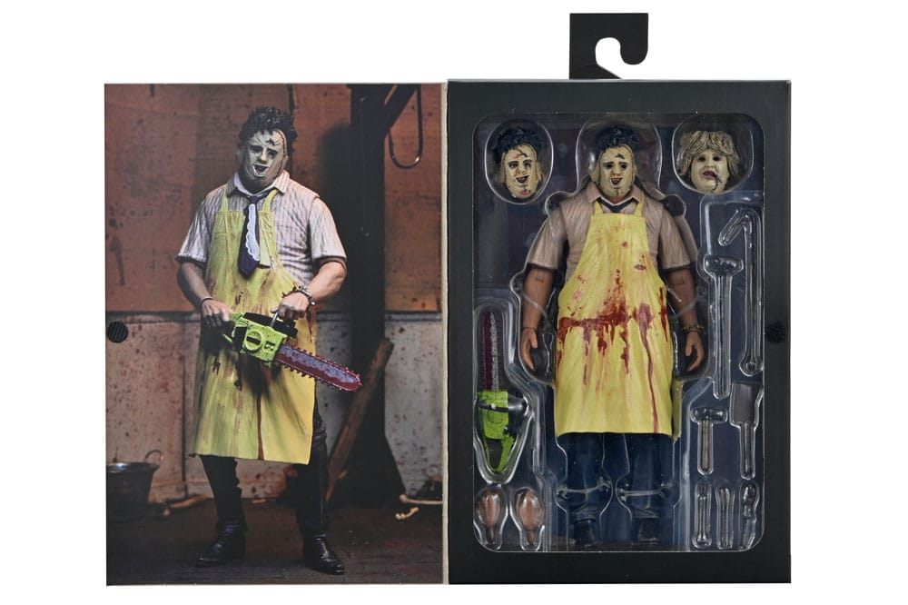 Pre-Order: The Texas Chainsaw Massacre – Leatherface (Classic) 50th Anniversary Actionfigur 18cm NECA 2025