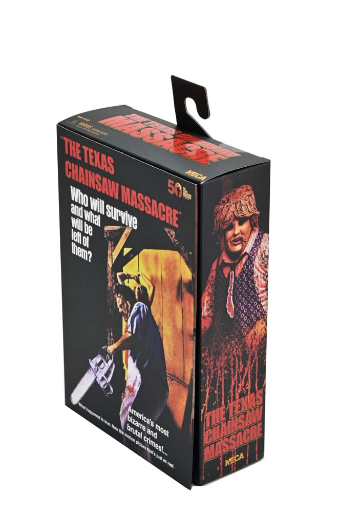 Pre-Order: The Texas Chainsaw Massacre – Leatherface (Classic) 50th Anniversary Actionfigur 18cm NECA 2025