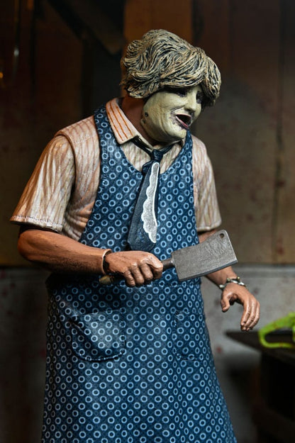 Pre-Order: The Texas Chainsaw Massacre – Leatherface (Classic) 50th Anniversary Actionfigur 18cm NECA 2025