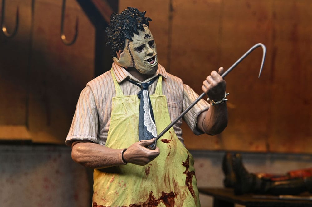 Pre-Order: The Texas Chainsaw Massacre – Leatherface (Classic) 50th Anniversary Actionfigur 18cm NECA 2025