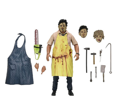 Pre-Order: The Texas Chainsaw Massacre – Leatherface (Classic) 50th Anniversary Actionfigur 18cm NECA 2025