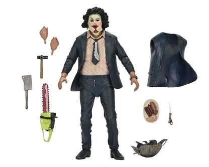 Pre-Order: The Texas Chainsaw Massacre – Leatherface (Pretty Woman Mask) 50th Anniversary Actionfigur 18cm NECA 2025