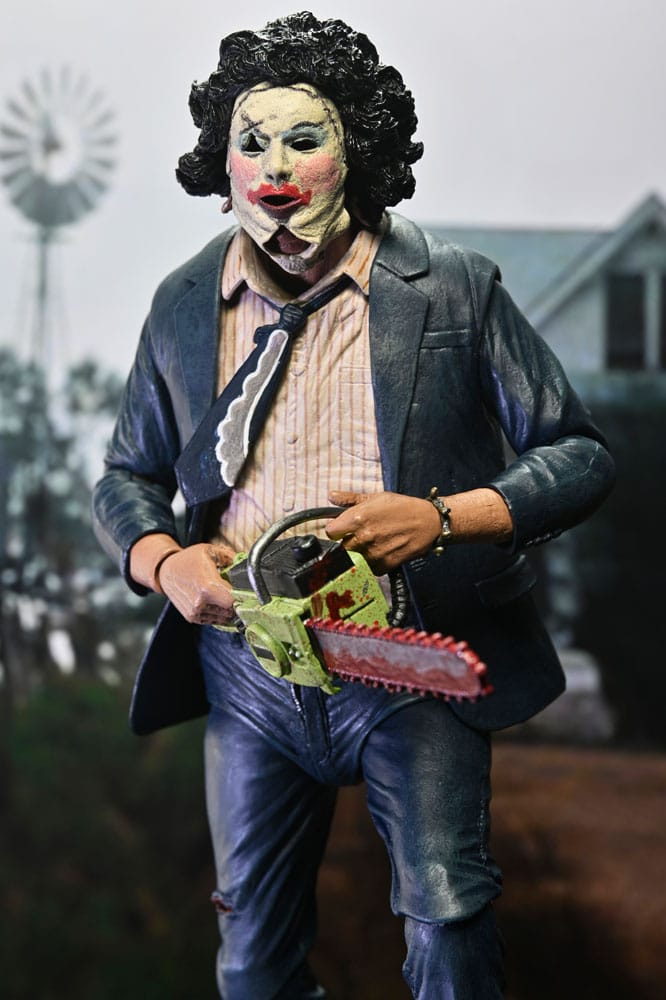 Pre-Order: The Texas Chainsaw Massacre – Leatherface (Pretty Woman Mask) 50th Anniversary Actionfigur 18cm NECA 2025