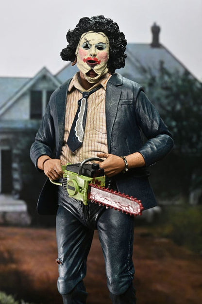 Pre-Order: The Texas Chainsaw Massacre – Leatherface (Pretty Woman Mask) 50th Anniversary Actionfigur 18cm NECA 2025