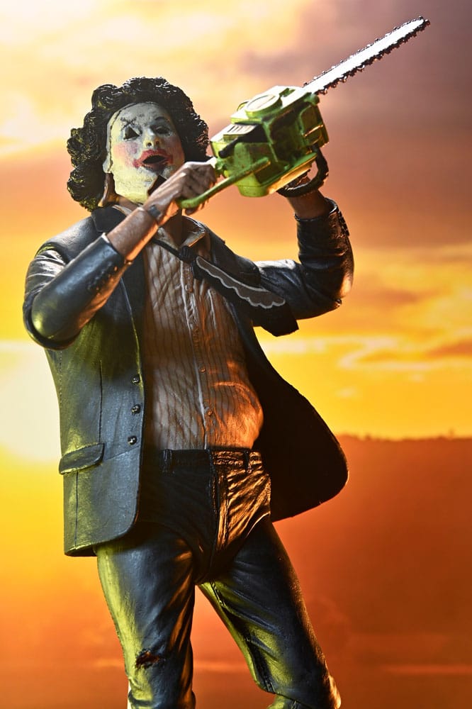 Pre-Order: The Texas Chainsaw Massacre – Leatherface (Pretty Woman Mask) 50th Anniversary Actionfigur 18cm NECA 2025