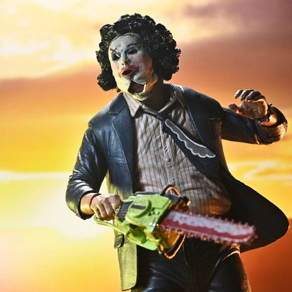 Pre-Order: The Texas Chainsaw Massacre – Leatherface (Pretty Woman Mask) 50th Anniversary Actionfigur 18cm NECA 2025