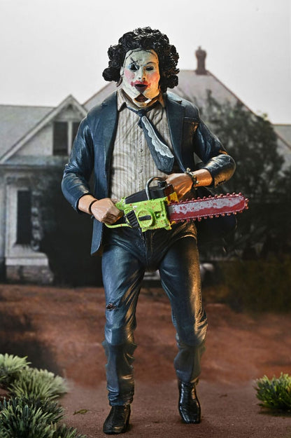 Pre-Order: The Texas Chainsaw Massacre – Leatherface (Pretty Woman Mask) 50th Anniversary Actionfigur 18cm NECA 2025