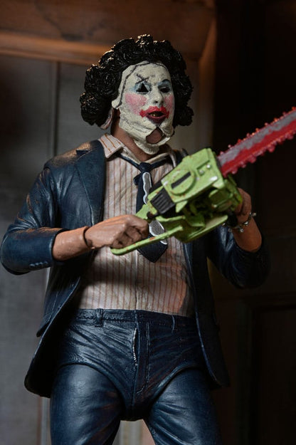 Pre-Order: The Texas Chainsaw Massacre – Leatherface (Pretty Woman Mask) 50th Anniversary Actionfigur 18cm NECA 2025