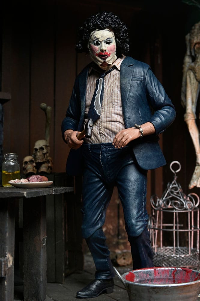 Pre-Order: The Texas Chainsaw Massacre – Leatherface (Pretty Woman Mask) 50th Anniversary Actionfigur 18cm NECA 2025