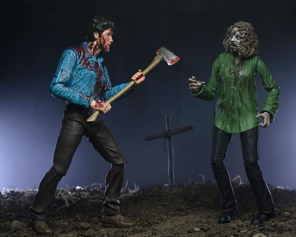 Pre-Order: Tanz der Teufel - Ultimate Bloody Ash & Cheryl Williams (2 Pack) Actionfiguren 18cm NECA 2024