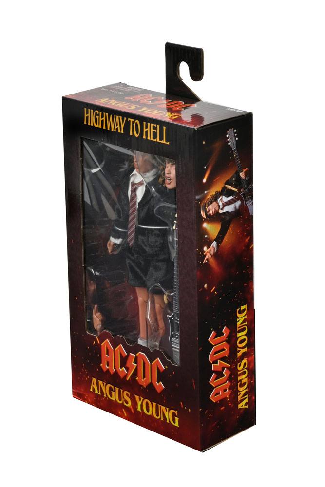 AC/DC - Angus Young (Highway to Hell) Clothed Actionfigur 20cm NECA 2022