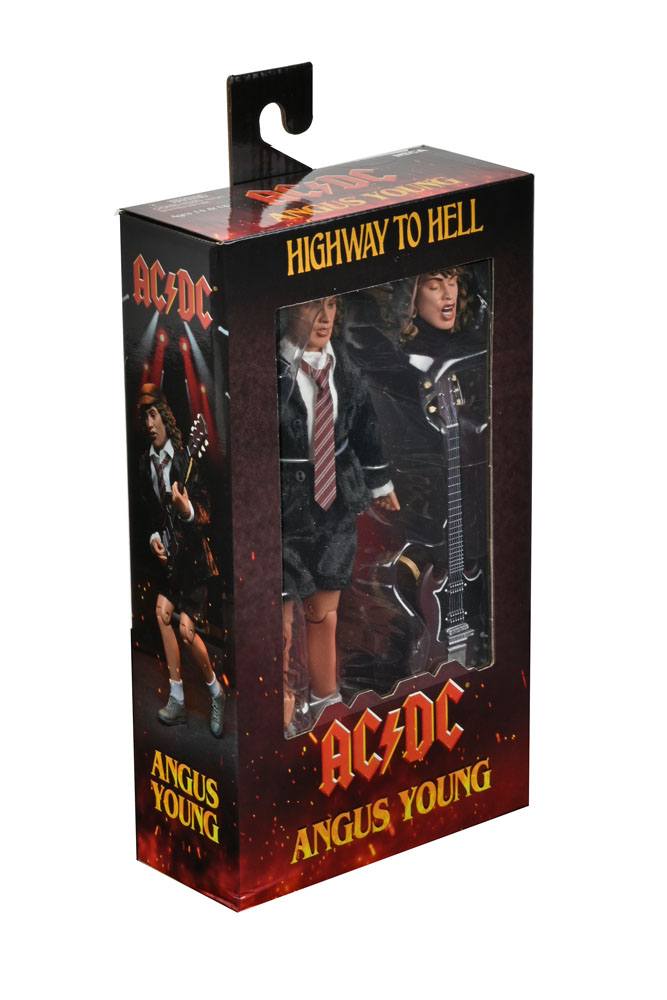 AC/DC - Angus Young (Highway to Hell) Clothed Actionfigur 20cm NECA 2022