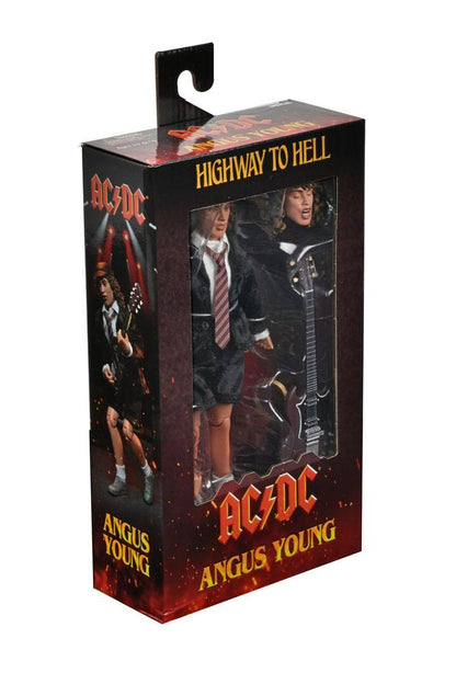 AC/DC - Angus Young (Highway to Hell) Clothed Actionfigur 20cm NECA 2022
