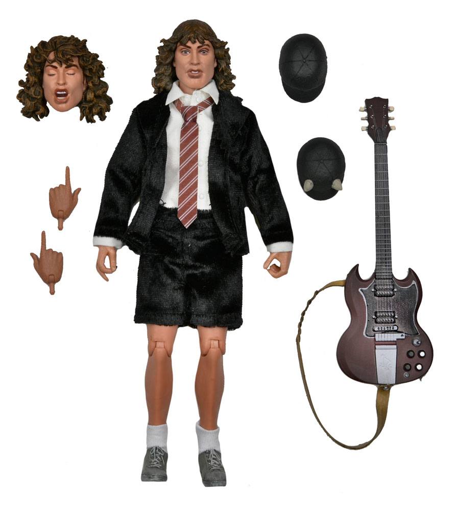 AC/DC - Angus Young (Highway to Hell) Clothed Actionfigur 20cm NECA 2022