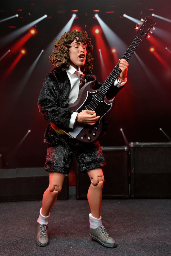 AC/DC - Angus Young (Highway to Hell) Clothed Actionfigur 20cm NECA 2022
