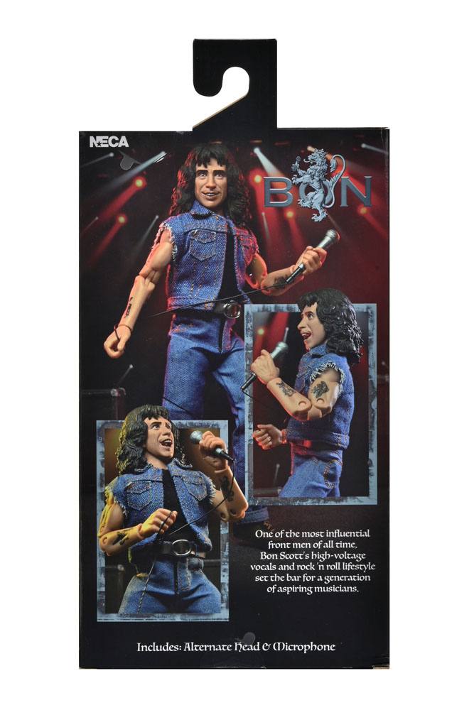 AC/DC - Bon Scott (Highway to Hell) Clothed Actionfigur 20cm NECA 2022