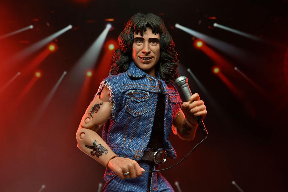 AC/DC - Bon Scott (Highway to Hell) Clothed Actionfigur 20cm NECA 2022