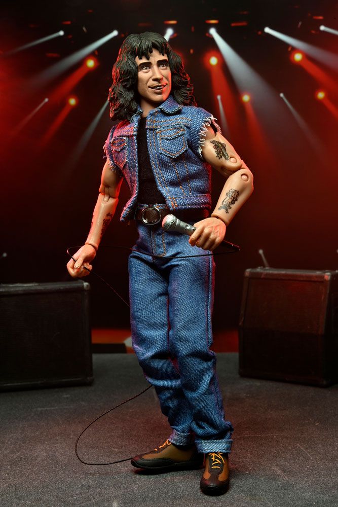 AC/DC - Bon Scott (Highway to Hell) Clothed Actionfigur 20cm NECA 2022