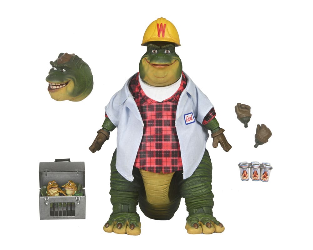 Pre-Order: Die Dinos Dinosaurs - Ultimate Earl Sinclair (Wesayso) Actionfigur 18cm NECA 2024