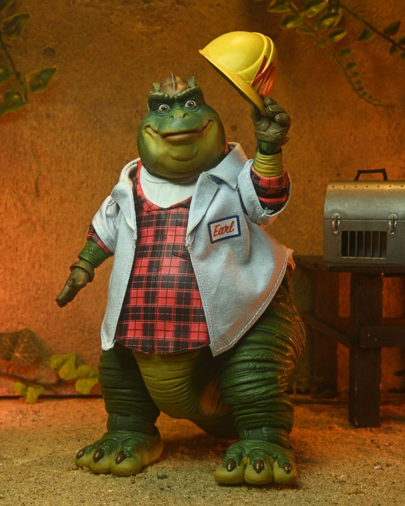 Pre-Order: Die Dinos Dinosaurs - Ultimate Earl Sinclair (Wesayso) Actionfigur 18cm NECA 2024