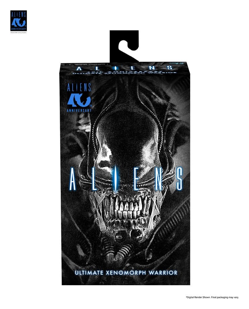 Aliens 2: (1986 Movie) - Ultimate Xenomorph Warrior (40th Anniversary) 23cm Actionfigur NECA 2026