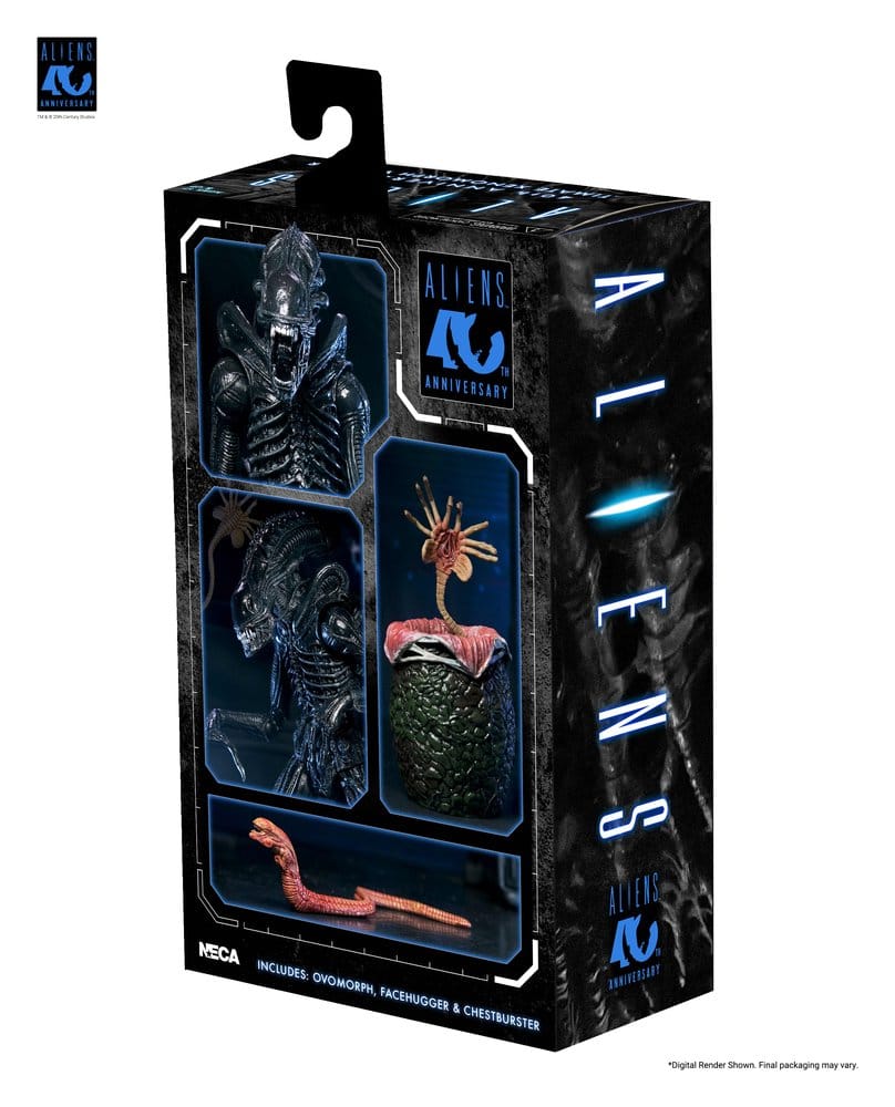Aliens 2: (1986 Movie) - Ultimate Xenomorph Warrior (40th Anniversary) 23cm Actionfigur NECA 2026