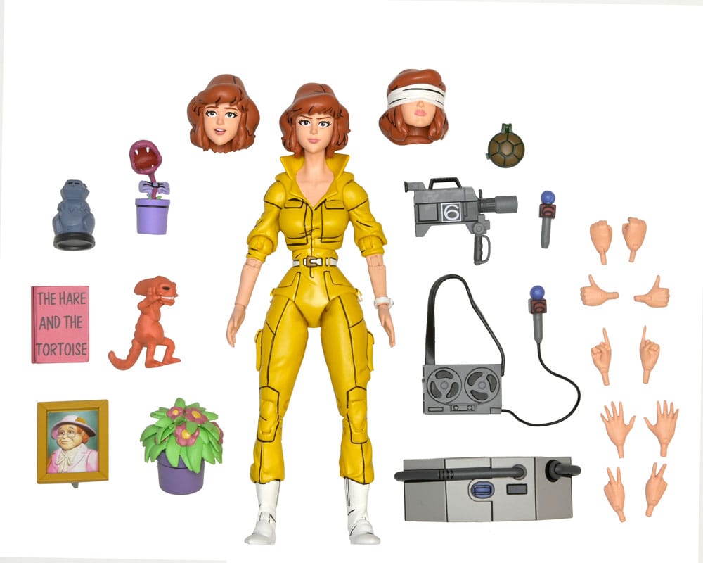 Teenage Mutant Ninja Turtles (Cartoon) - Ultimate April O'Neil Actionfigur 18cm NECA 2024