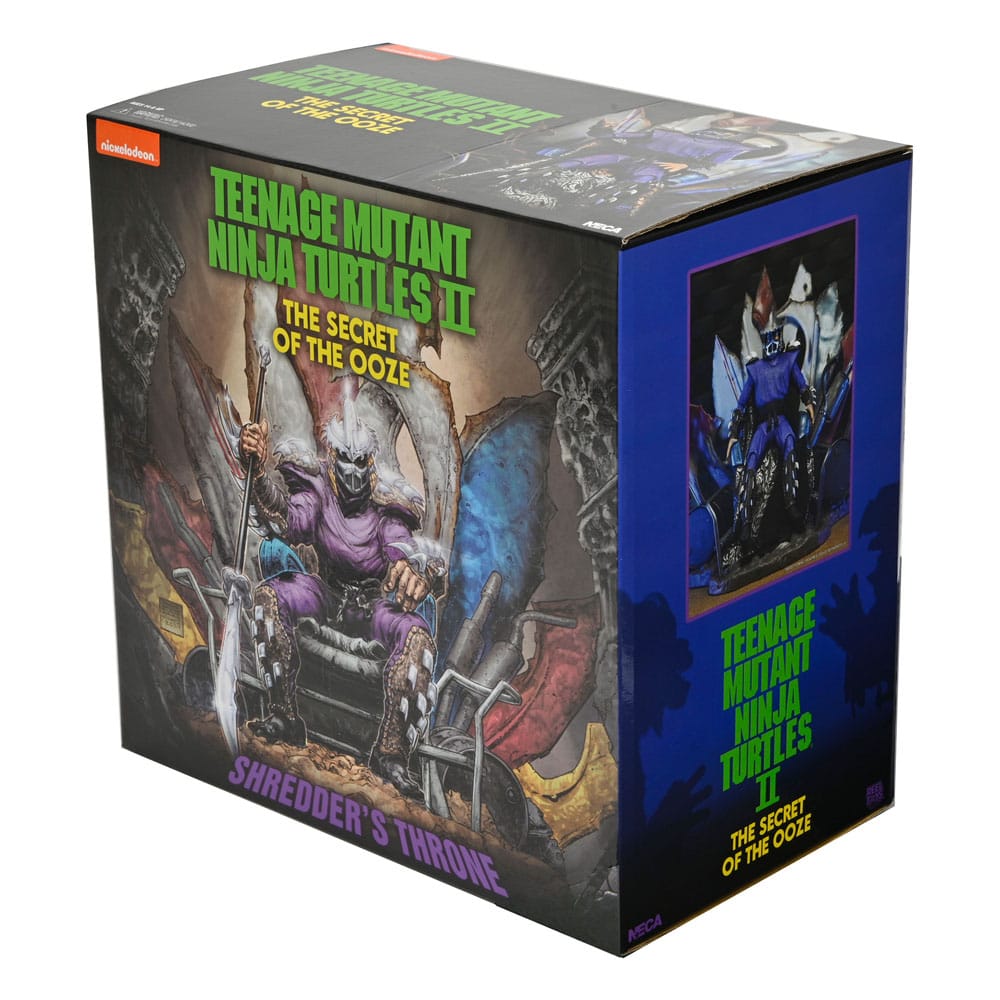 Pre-Order: Teenage Mutant Ninja Turtles 2: Secret of the Ooze - Shredder Throne Diorama  27cm NECA 2024