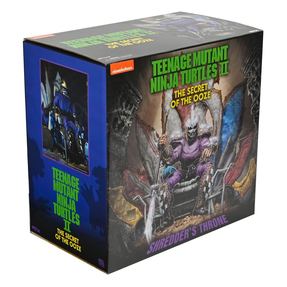 Pre-Order: Teenage Mutant Ninja Turtles 2: Secret of the Ooze - Shredder Throne Diorama  27cm NECA 2024