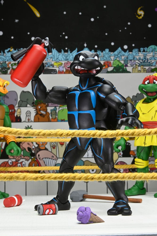 Teenage Mutant Ninja Turtles - Stump Wrestling Turtles 4er-Pack (Archie Comics) Actionfiguren 18cm NECA 2026
