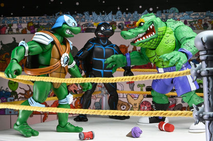 Teenage Mutant Ninja Turtles - Stump Wrestling Turtles 4er-Pack (Archie Comics) Actionfiguren 18cm NECA 2026