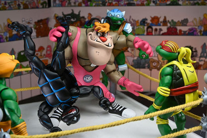 Teenage Mutant Ninja Turtles - Stump Wrestling Turtles 4er-Pack (Archie Comics) Actionfiguren 18cm NECA 2026