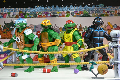 Teenage Mutant Ninja Turtles - Stump Wrestling Turtles 4er-Pack (Archie Comics) Actionfiguren 18cm NECA 2026