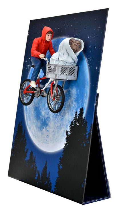 E.T. Der Außerirdische - Elliott & E.T. on Bicycle (40th Anniversary) Actionfigur 13cm NECA 2023