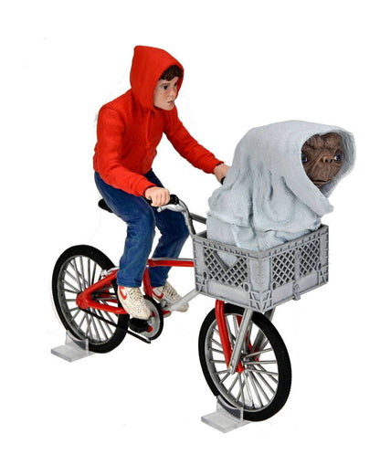 E.T. Der Außerirdische - Elliott & E.T. on Bicycle (40th Anniversary) Actionfigur 13cm NECA 2023