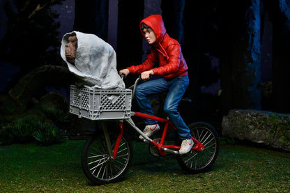 E.T. Der Außerirdische - Elliott & E.T. on Bicycle (40th Anniversary) Actionfigur 13cm NECA 2023