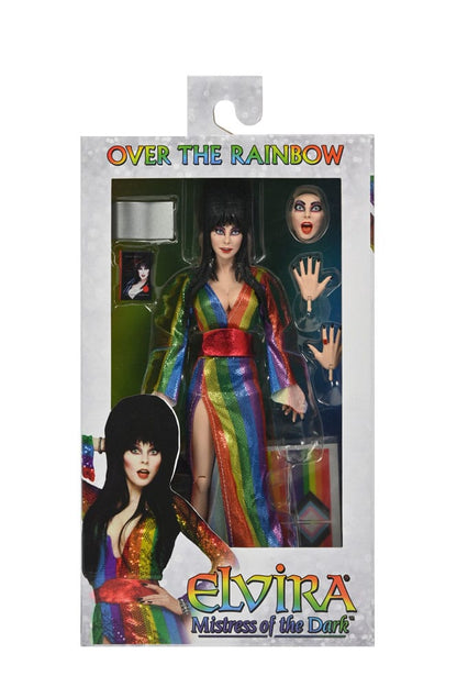 Elvira - Mistress of the Dark (Over the Rainbow) Clothed Actionfigur 20cm NECA 2025