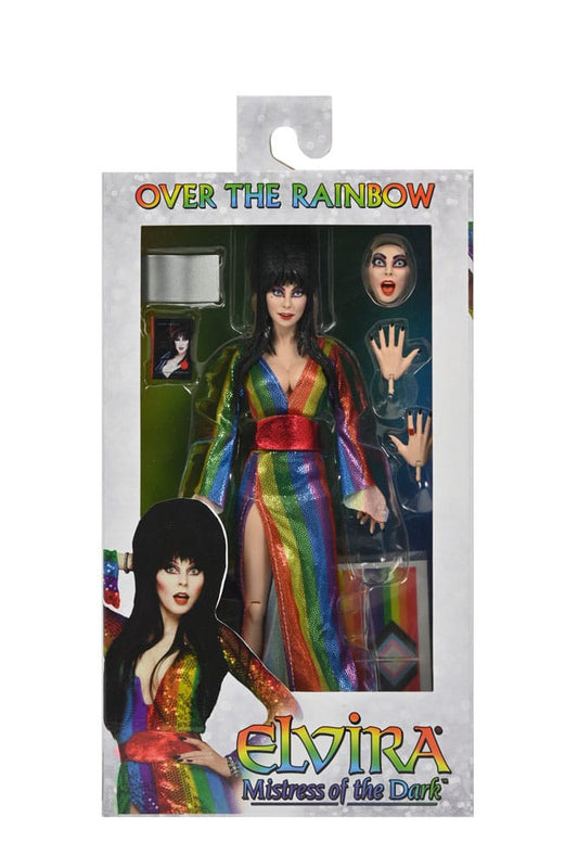 Elvira - Mistress of the Dark (Over the Rainbow) Clothed Actionfigur 20cm NECA 2025