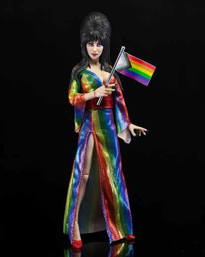 Elvira - Mistress of the Dark (Over the Rainbow) Clothed Actionfigur 20cm NECA 2025