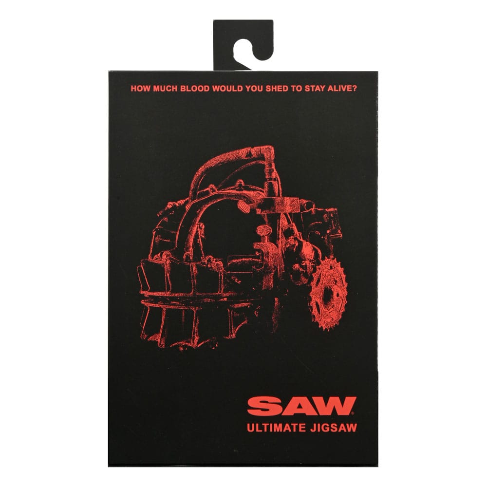 Pre-Order: Saw - Ultimate Jigsaw Killer (Red Robe) Actionfigur 18cm NECA 2024 Exclusive