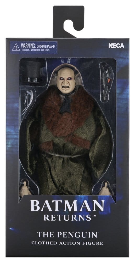Tim Burton's Batman Returns (1992 Movie) - The Penguin Clothed 20cm Actionfigur NECA 2026