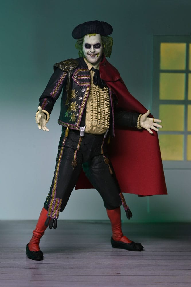 Pre-Order: Beetlejuice Beetlejuice - Ultimate Beetlejuice (Matador) & Sandworm 2-Pack Actionfiguren 18cm NECA 2025