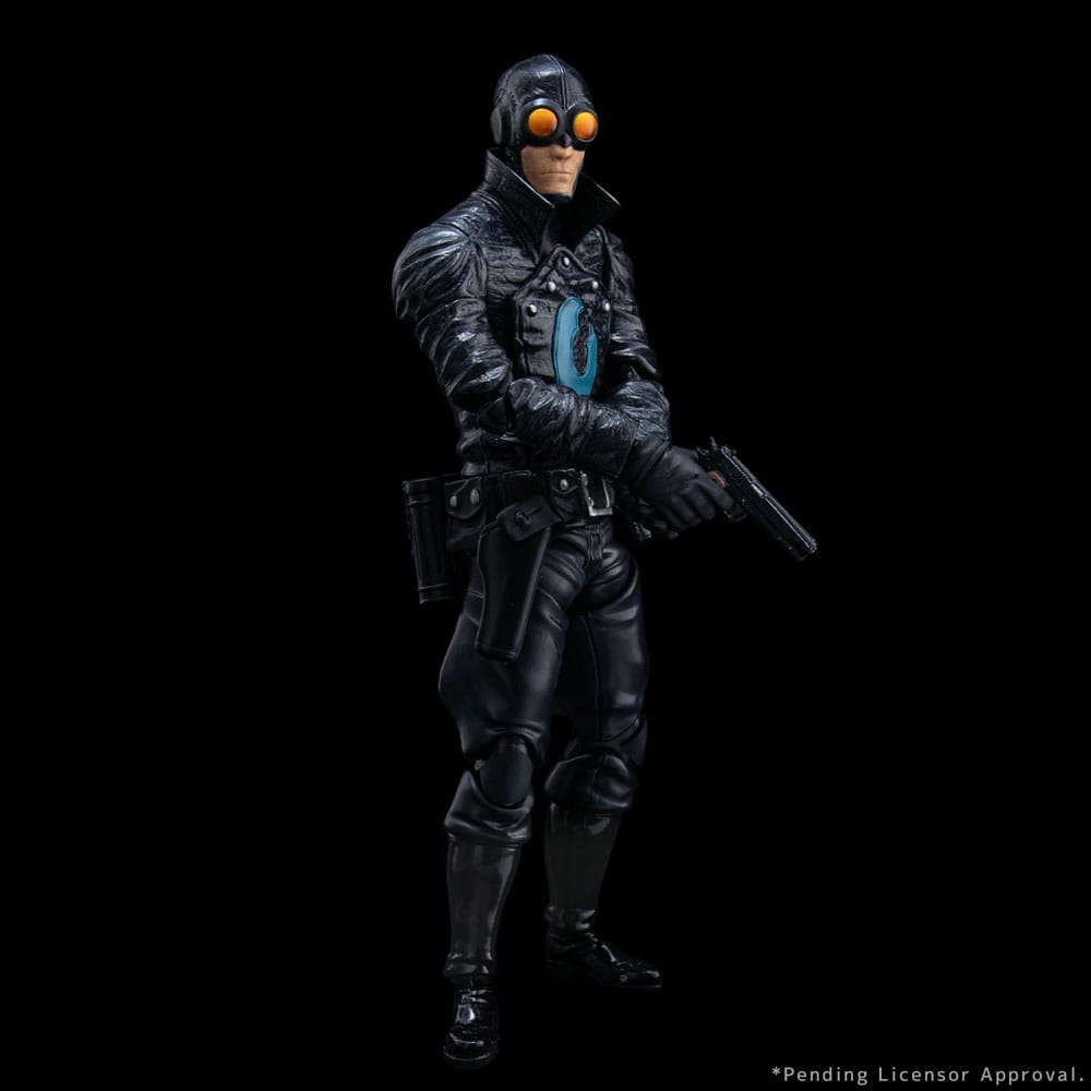 Pre-Order: Hellboy - Lobster Johnson 17cm Actionfigur 1/12 Scale (30th Anniversary Edition) 1000TOYS