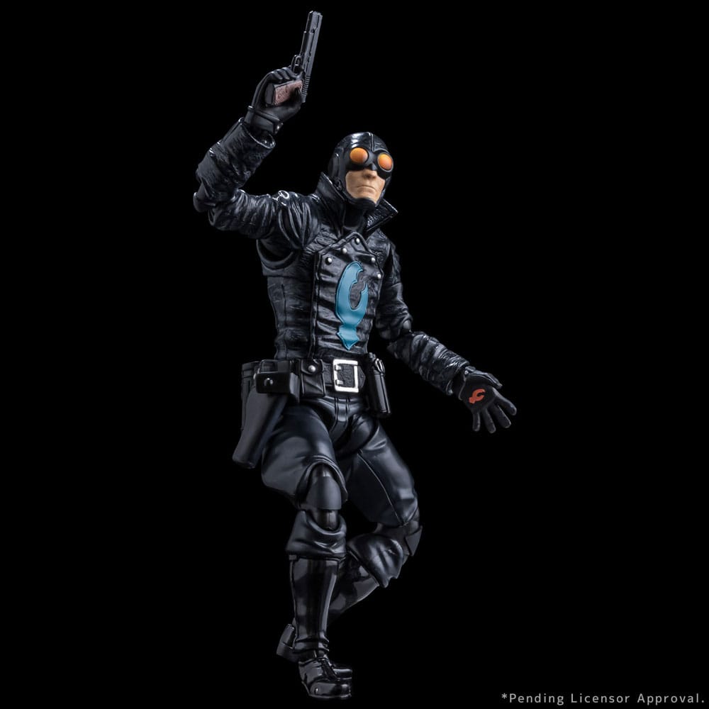 Pre-Order: Hellboy - Lobster Johnson 17cm Actionfigur 1/12 Scale (30th Anniversary Edition) 1000TOYS