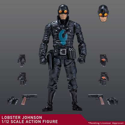 Pre-Order: Hellboy - Lobster Johnson 17cm Actionfigur 1/12 Scale (30th Anniversary Edition) 1000TOYS