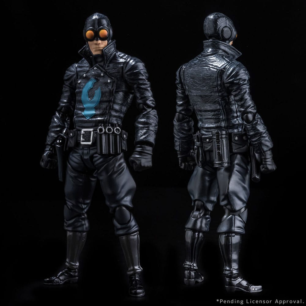 Pre-Order: Hellboy - Lobster Johnson 17cm Actionfigur 1/12 Scale (30th Anniversary Edition) 1000TOYS