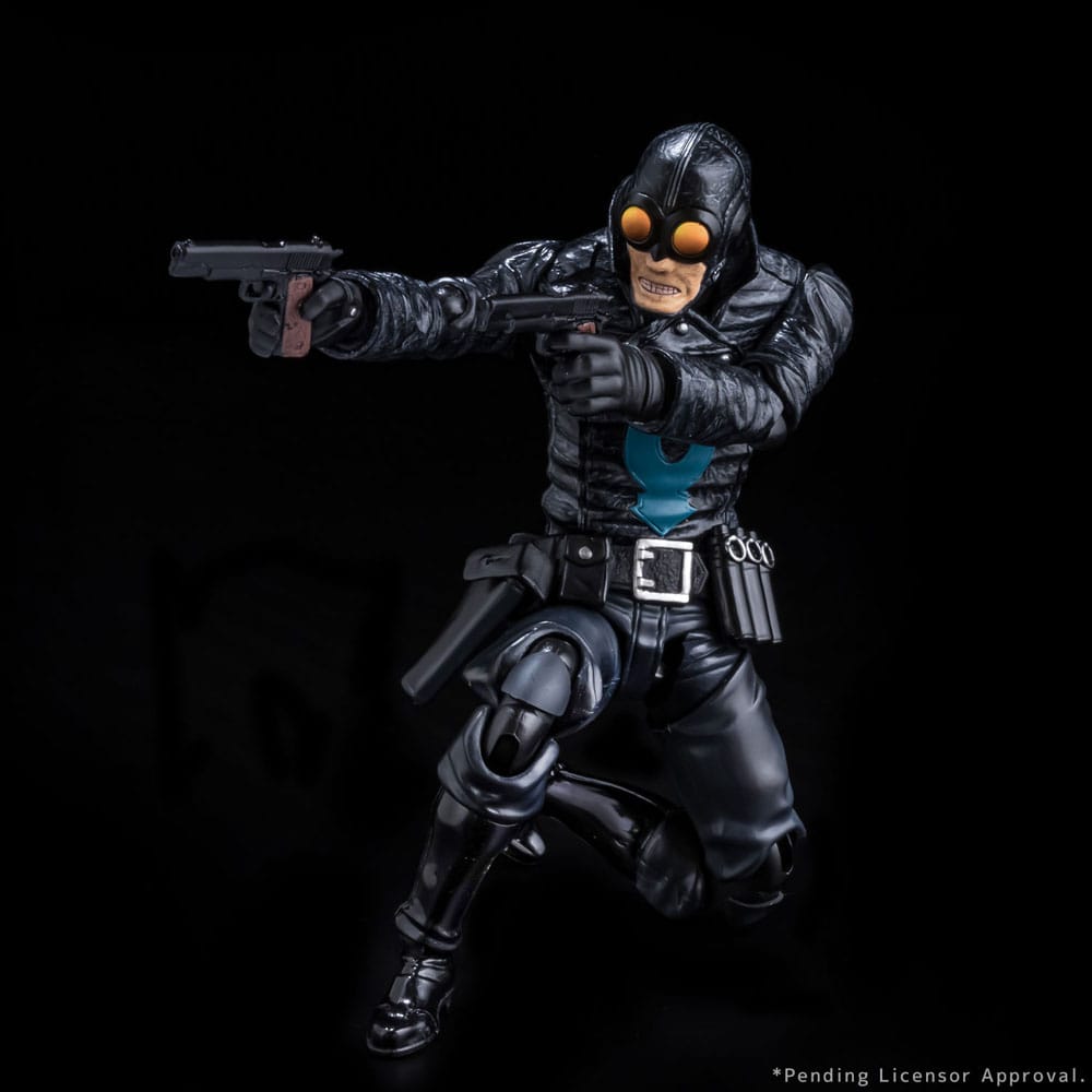 Pre-Order: Hellboy - Lobster Johnson 17cm Actionfigur 1/12 Scale (30th Anniversary Edition) 1000TOYS