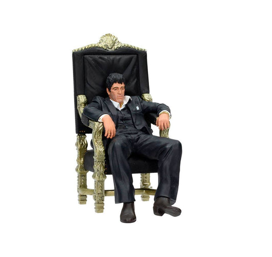 Movie Icons: Scarface - Tony Montana (Throne) PVC Statue 18cm SD Toys 2026
