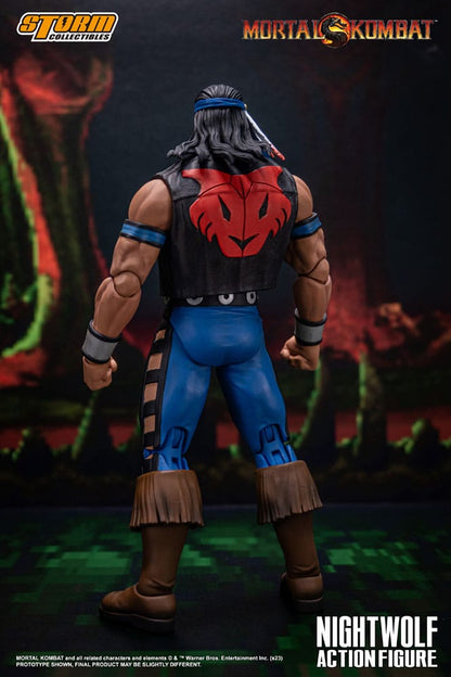 Mortal Kombat - Nightwolf Actionfigur ca. 18cm 1/12 Scale Storm Collectibles 2024